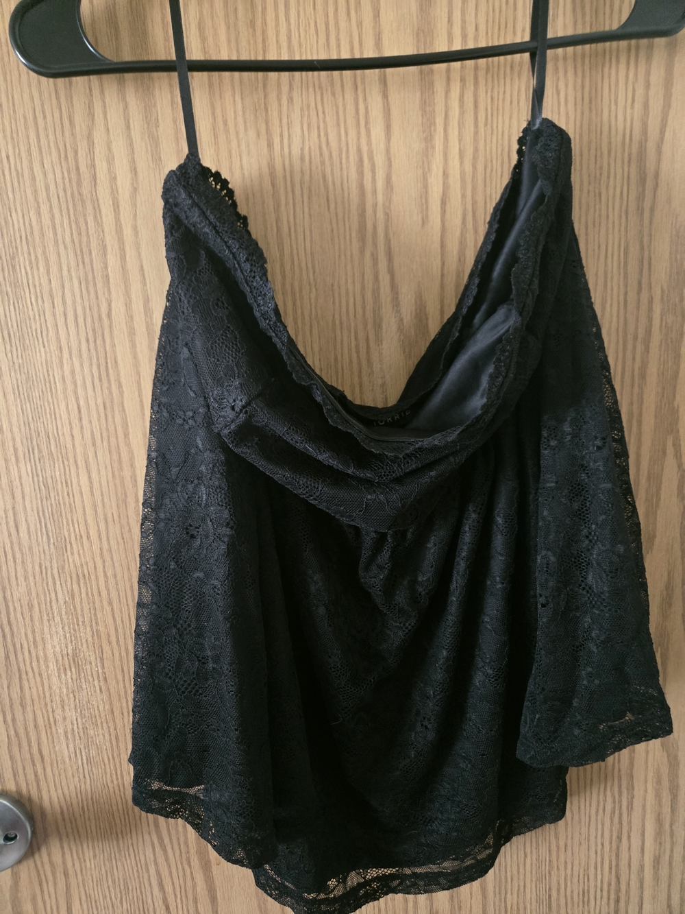 Lace Flowy Tube Top